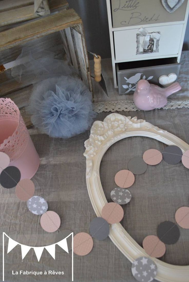 Accessoires déco chambre fille