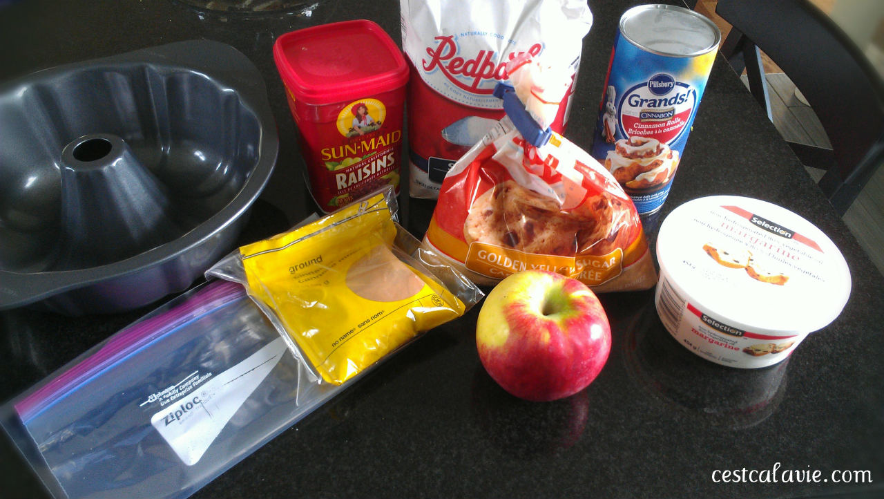 ingrédients monkey bread