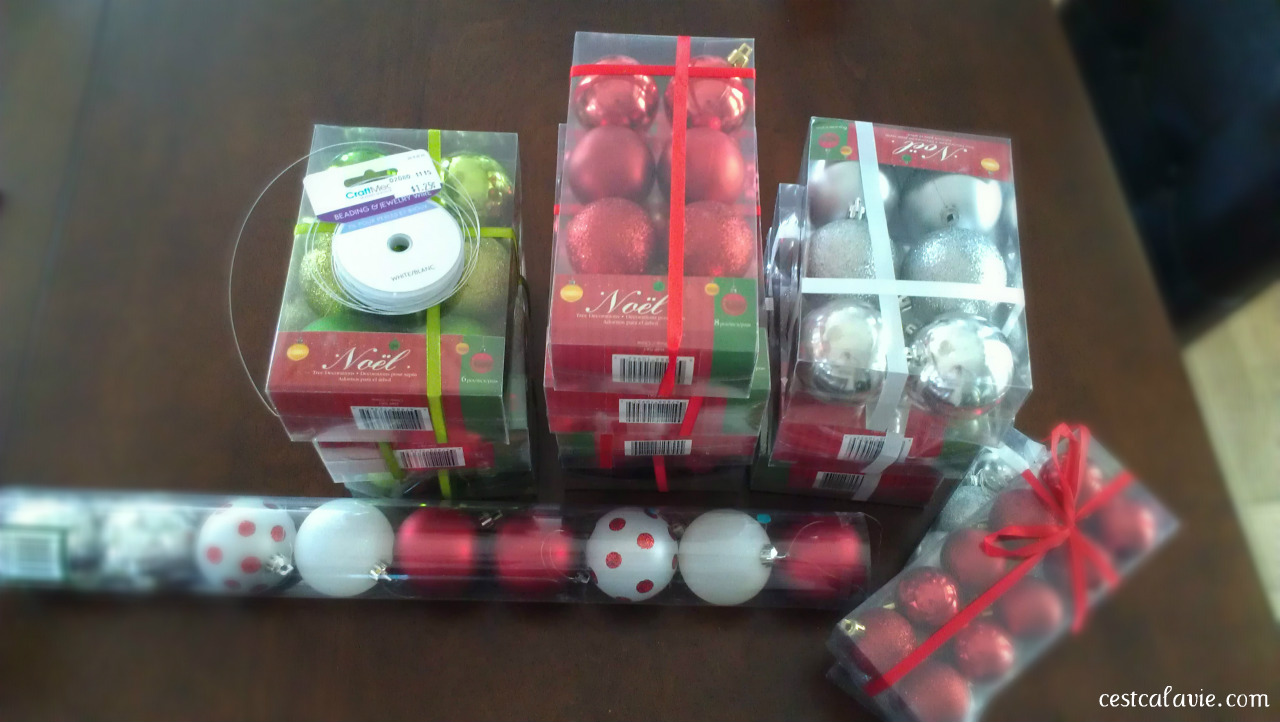 matériel guirlande boules