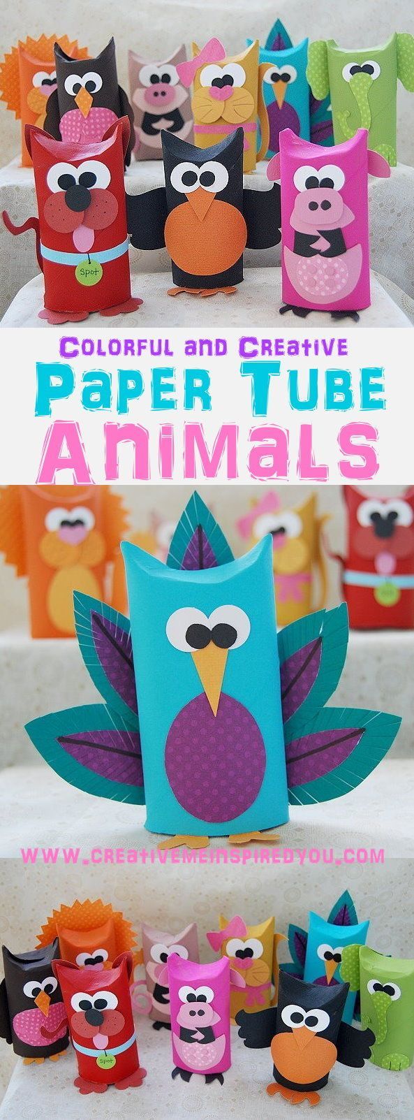 bricolage animaux tubes