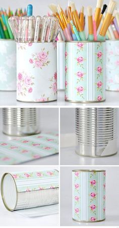 comment décorer boites de conserve