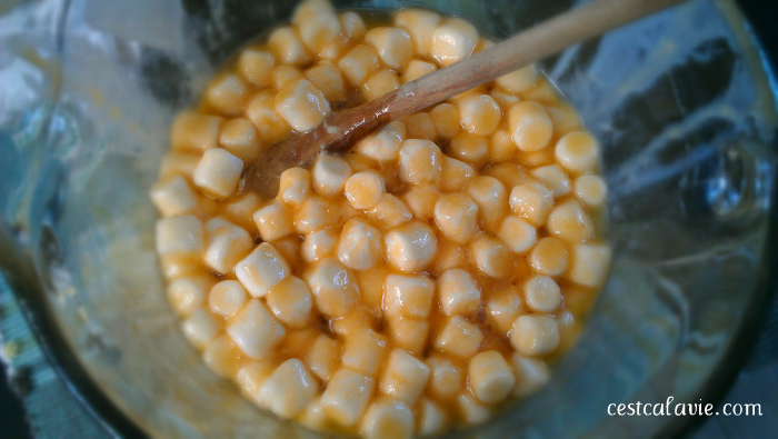 recette cornets sucrés érable
