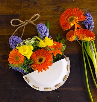 cadeau panier fleurs