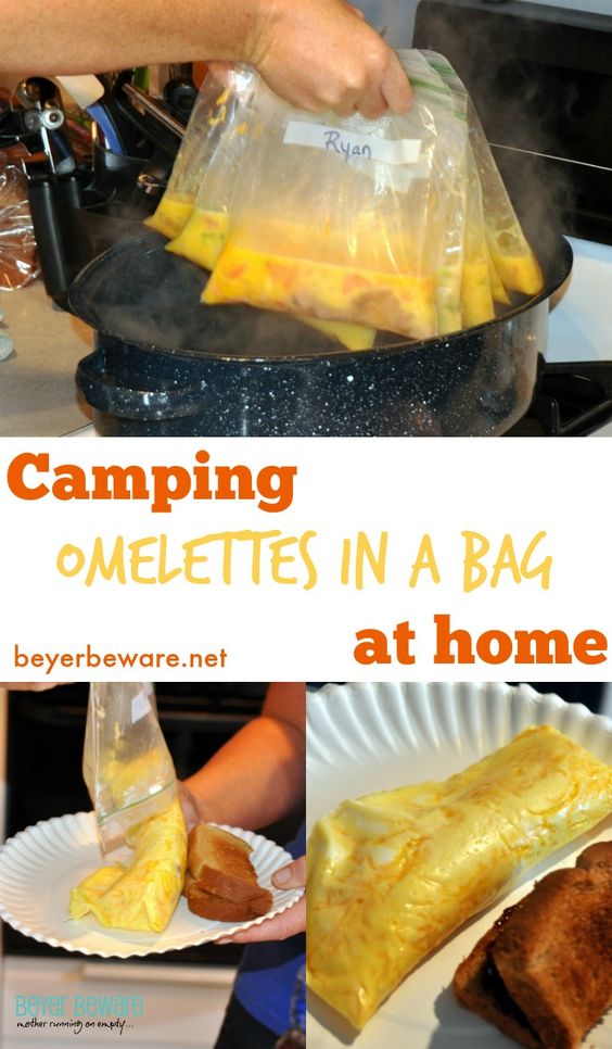 recette déjeuner camping