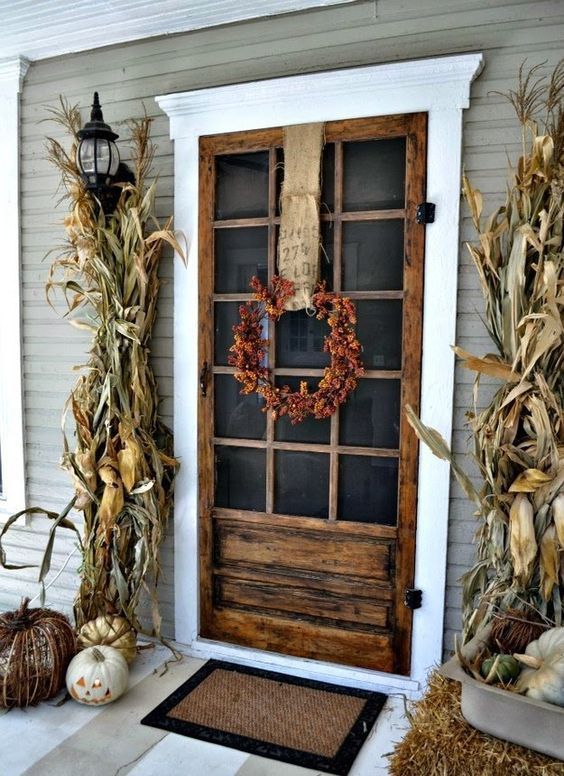 décoration extérieure automne