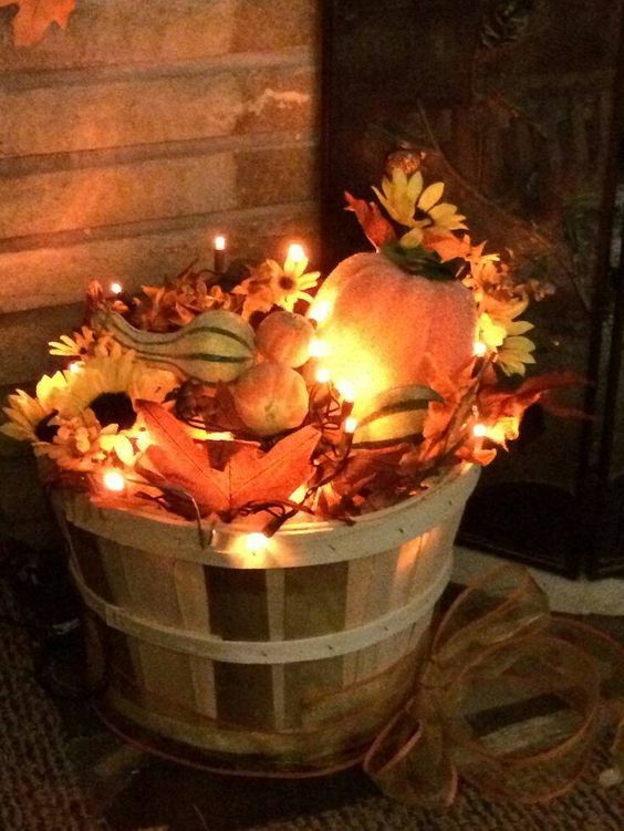 décoration pour l'automne