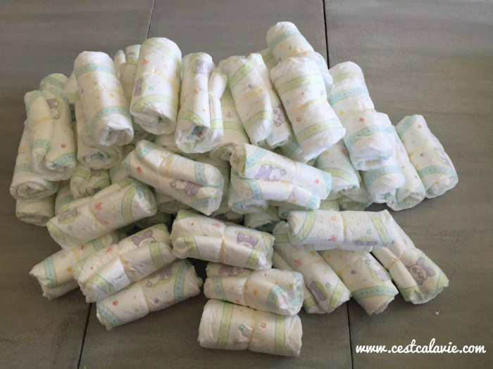 comment fabriquer un gâteau de couches