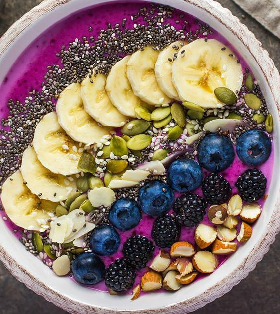 recettes de bol de smoothie