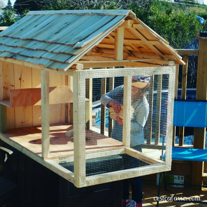 fabriquer un poulailler