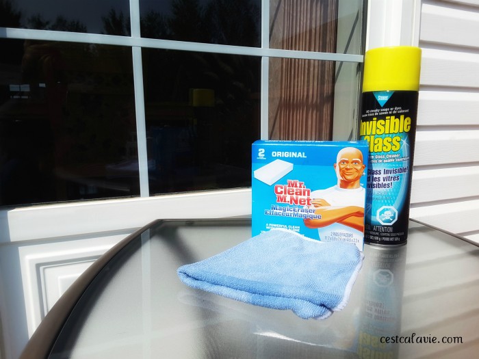 truc pour nettoyer les vitres