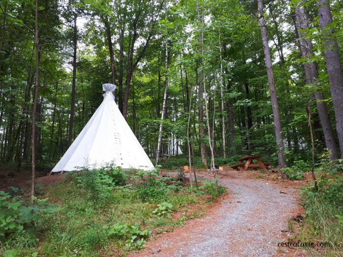 hébergement au parc oméga